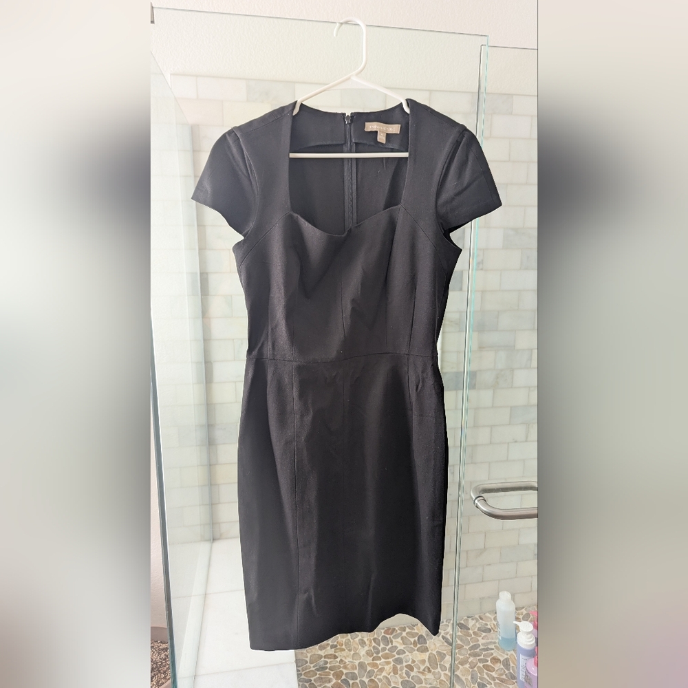 Banana Republic black wiggle dress